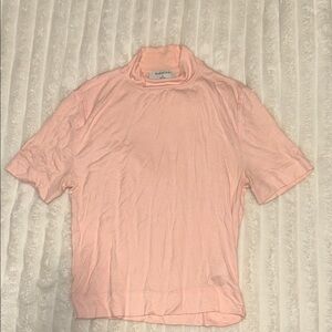 Aritzia Babaton Soft Pink Women's Short Sleeve Tee